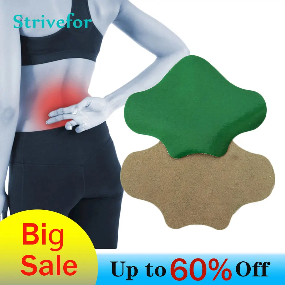 

8pcs Wormwood Back Pain Plaster Lumbar Spine Joints Pain Relieving Patch Self-heating Anti Inflammatory Medical Sticker BT0634