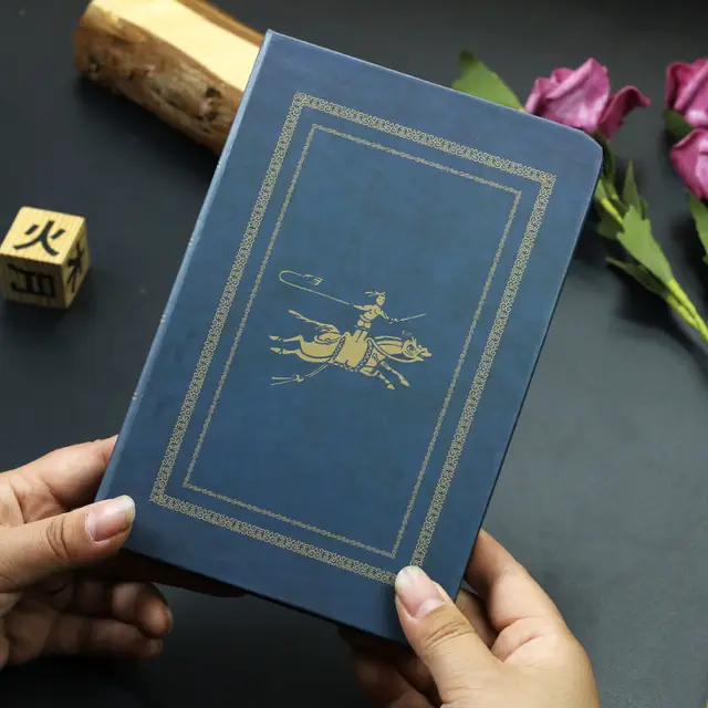 Retro creative student diary book Dunhuang illustration notebook full-color page hand ledger notepad notebook planner  journal A-112 pages