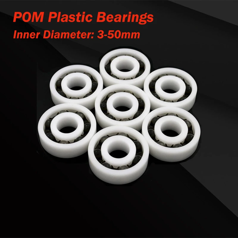 POM 플라스틱 베어링 방수 절연 내식성 내산성 내알칼리성 623 624 625 62..