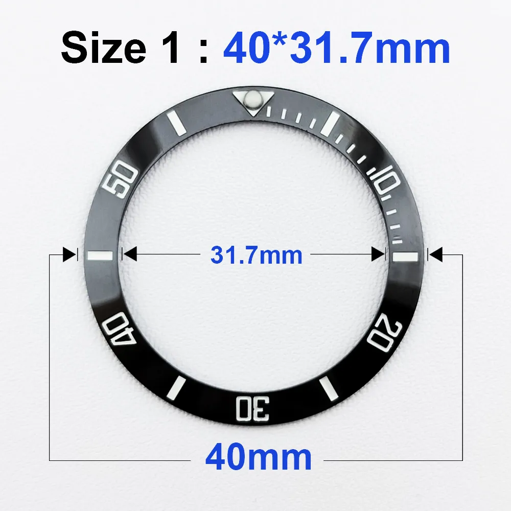 Premium Luminous Ceramic Bezel Insert