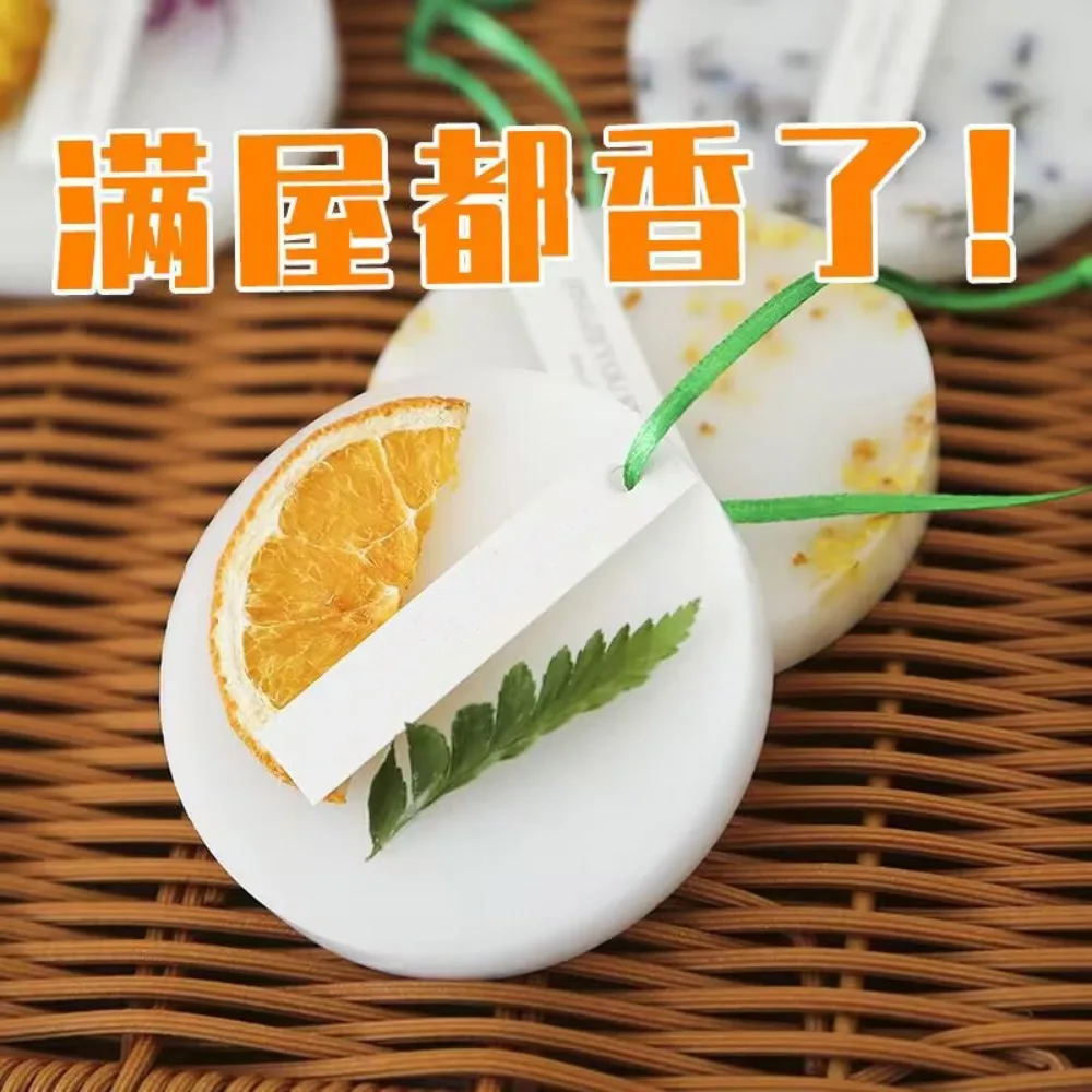 Air Freshener Wardrobe Fragrance Wax Sheet Deodorization Process Lasting Aroma Solid Incense Wax Sheet Pendant