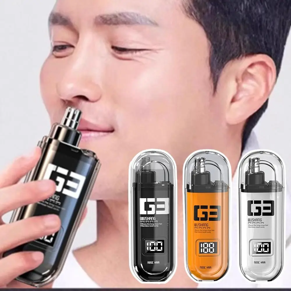 휴대용 전기 코털 제거기 USB 충전식 미니 무선 면도기 다기능 코 청소기 코털 클리퍼