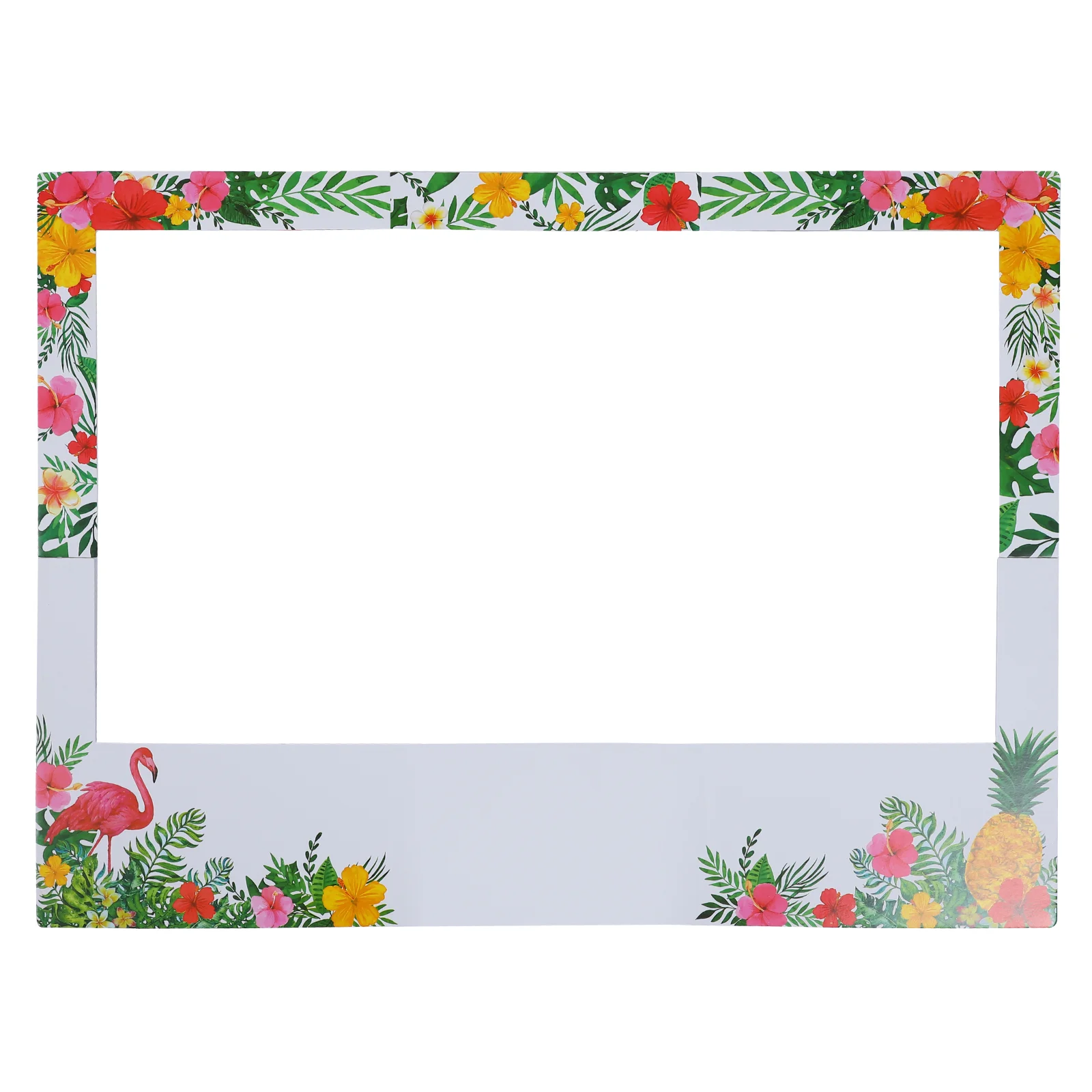 

Hawaii Photo Frame Summer Party Prop Celebration Picture Frames Taking Props Decor Birthday Booth