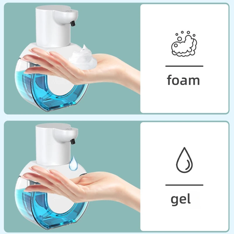 New Automatic Induction Wall Mounted Soap Dispenser Intelligent Household USB Rechargeable Hand Washer Dispenser