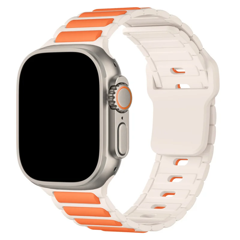 Premium Silicone Watch Strap - Versatile and Stylish Replacement Bracelet