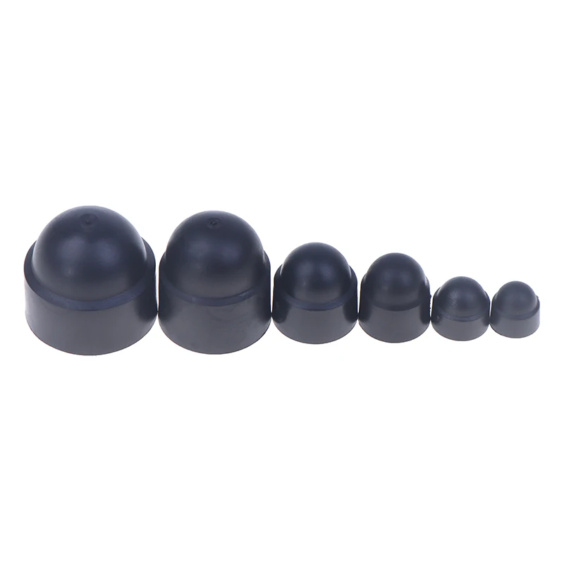 10Pcs Plastic M4 M5 M6 M8 M10 M12 Bolt Nut Dome Protection Caps Covers Exposed Hexagon Plastic Screw Protection Covers
