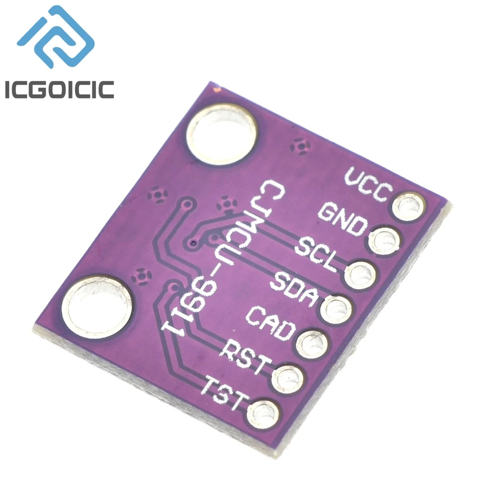 Capteur magnétomètre 3 axes AK09911C Module boussole I2C haute précision pour Arduino drone navigation