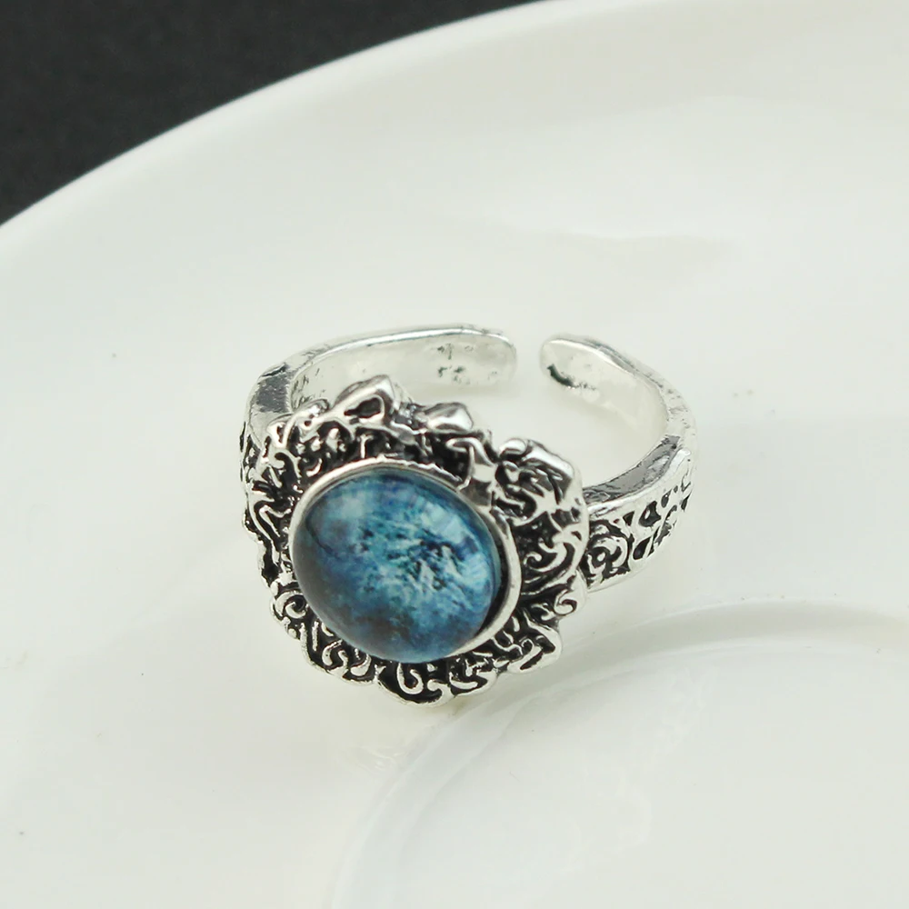 Elden Ranni Cosplay Dark Moon Ring Unisex Adjustable Opening