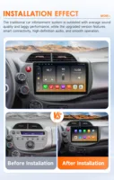 Auto radio za Honda Jazz Fit 2007 - 2014 2