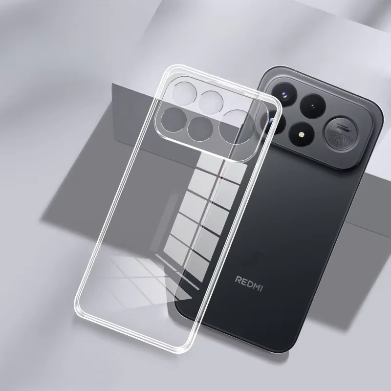 Transparent Ultra-Slim Soft TPU Silicone Back Cover