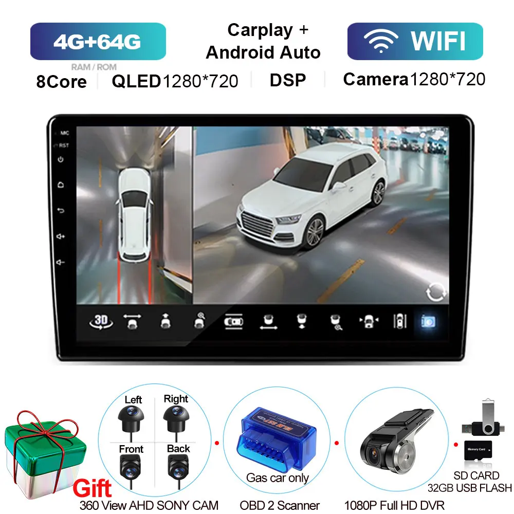 A 4G 64G 360 CAMERA
