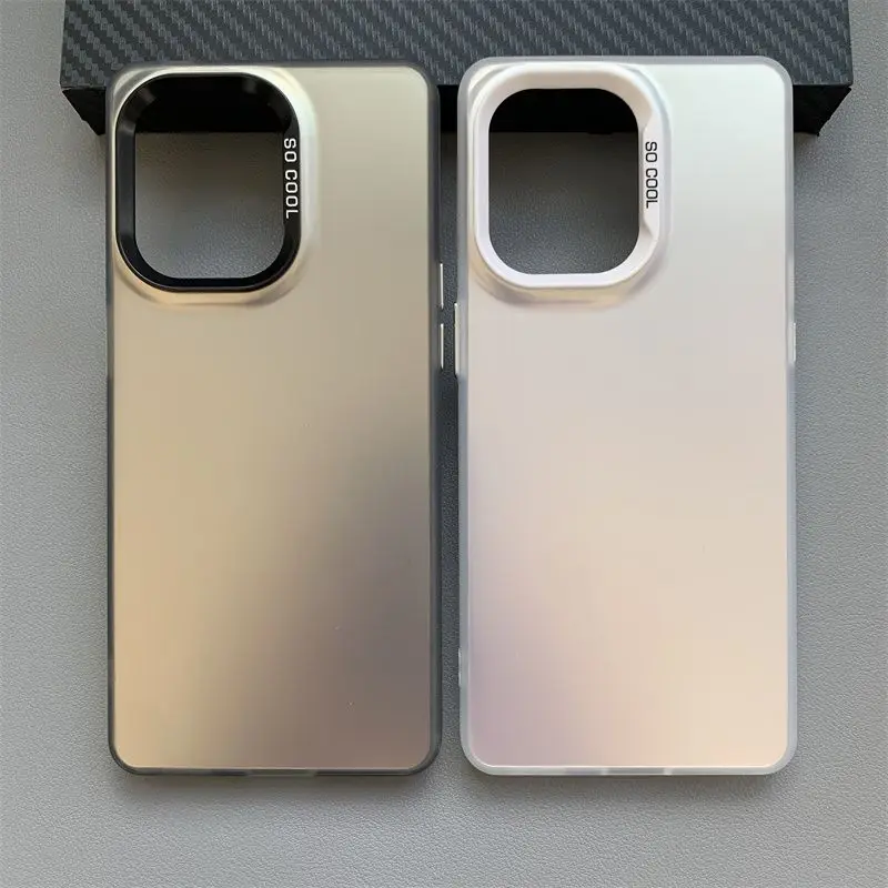 Luxury Metallic Aurora Skin Matte Phone Case Cover