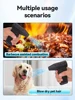 Mini Turbo Jet Fan 130000RPM Wind Speed 52m/s Brushless Motor Handheld Duct Fan High-Performance Cyclone Turbo Electric Blower 6