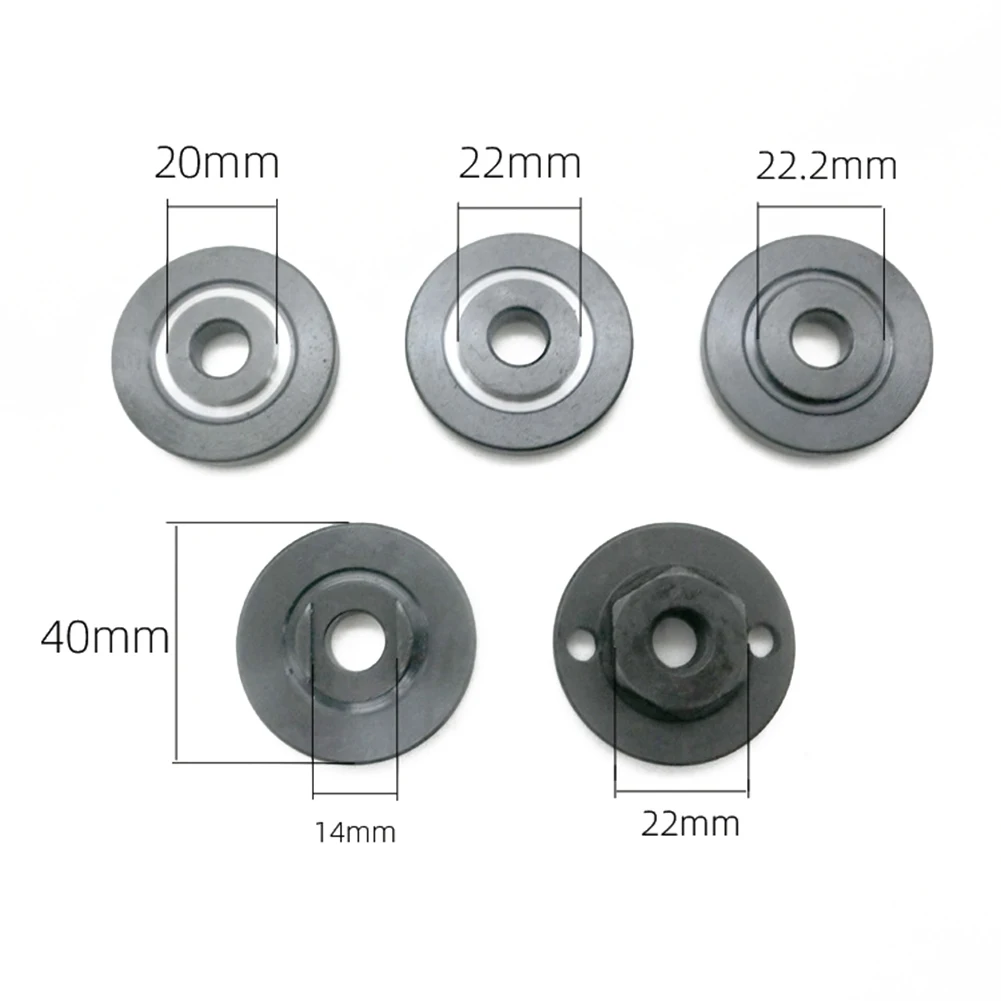 

Angle Grinder Inner Outer Flange Nut Set Tool 20 22 22.2mm Circular Saw Blade Black Tool Accessories