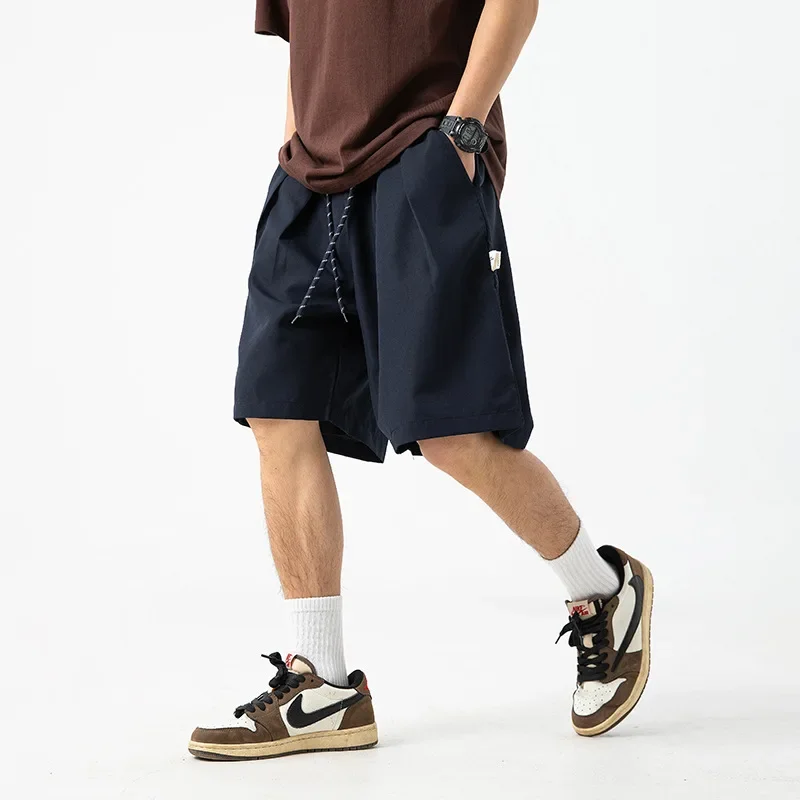 Men Cargo Shorts Summer Short Pants Pockets Joggers Pants Sweatpants Outdoor Solid Streetwear Gym Shorts New