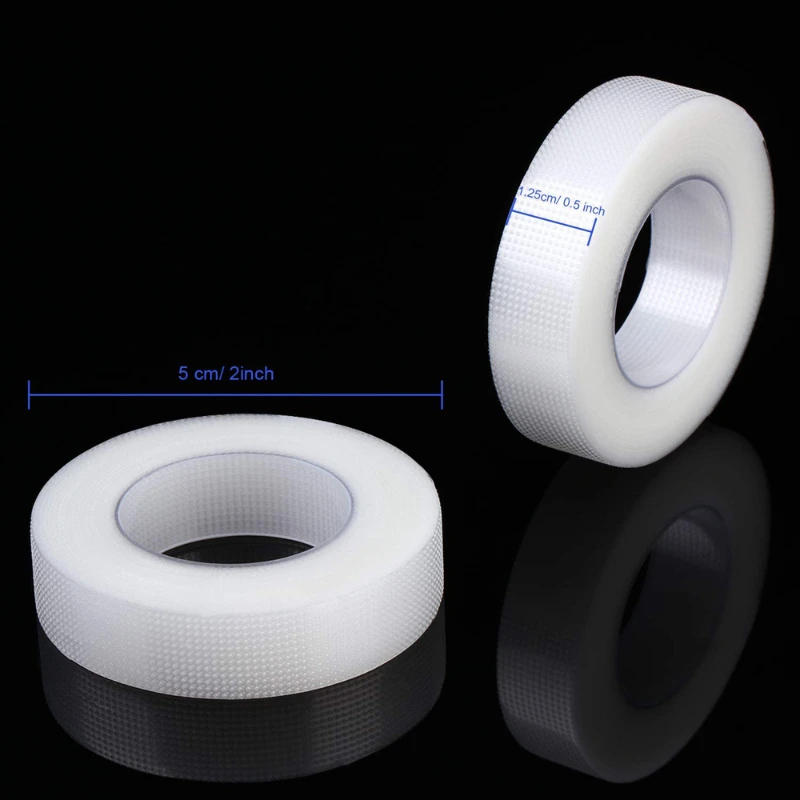 3/5 Rolls Eyelashes Extension PE Adhesive Tape Under Eye Patch Eye Tapes for Lashes Grafting Fake Eyelash Eyeliner Tapes CNKESS eyelash extension tape eyelash accessories eyelash extension supplies