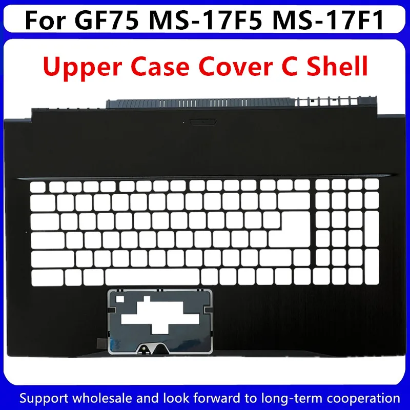 Tampa Traseira Lcd para Laptop Moldura Frontal Dobradiças Palmrest Caixa Inferior Msi Gf75 Ms17f5 Ms-17f1 Novo - Imagem 4