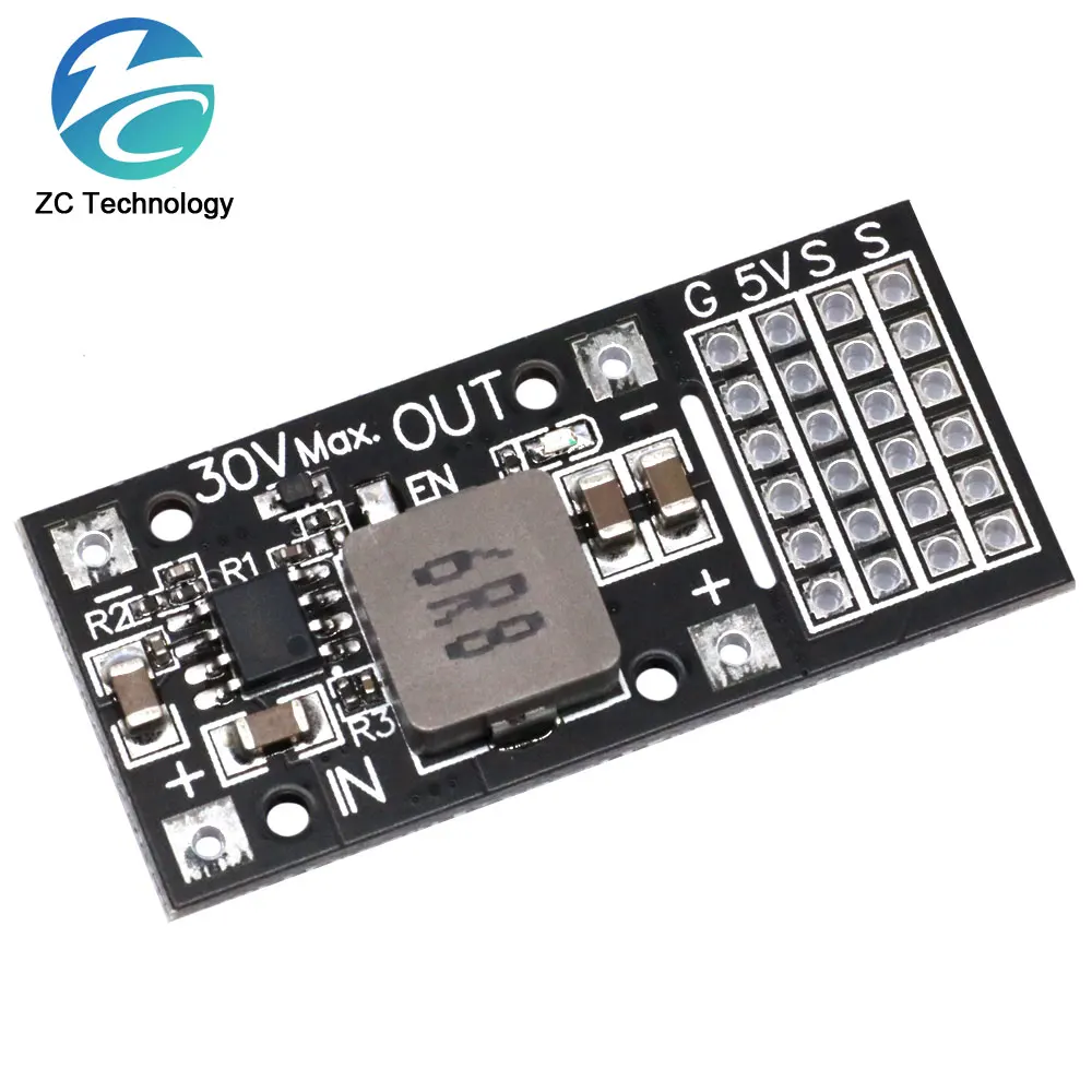 Modulo Step-Down Servo Driver 5V 5A Sy8205/Mp2482 Scheda Driver Di Alimentazione Servo A 6 Canali Per Arduino Raspberry Pi