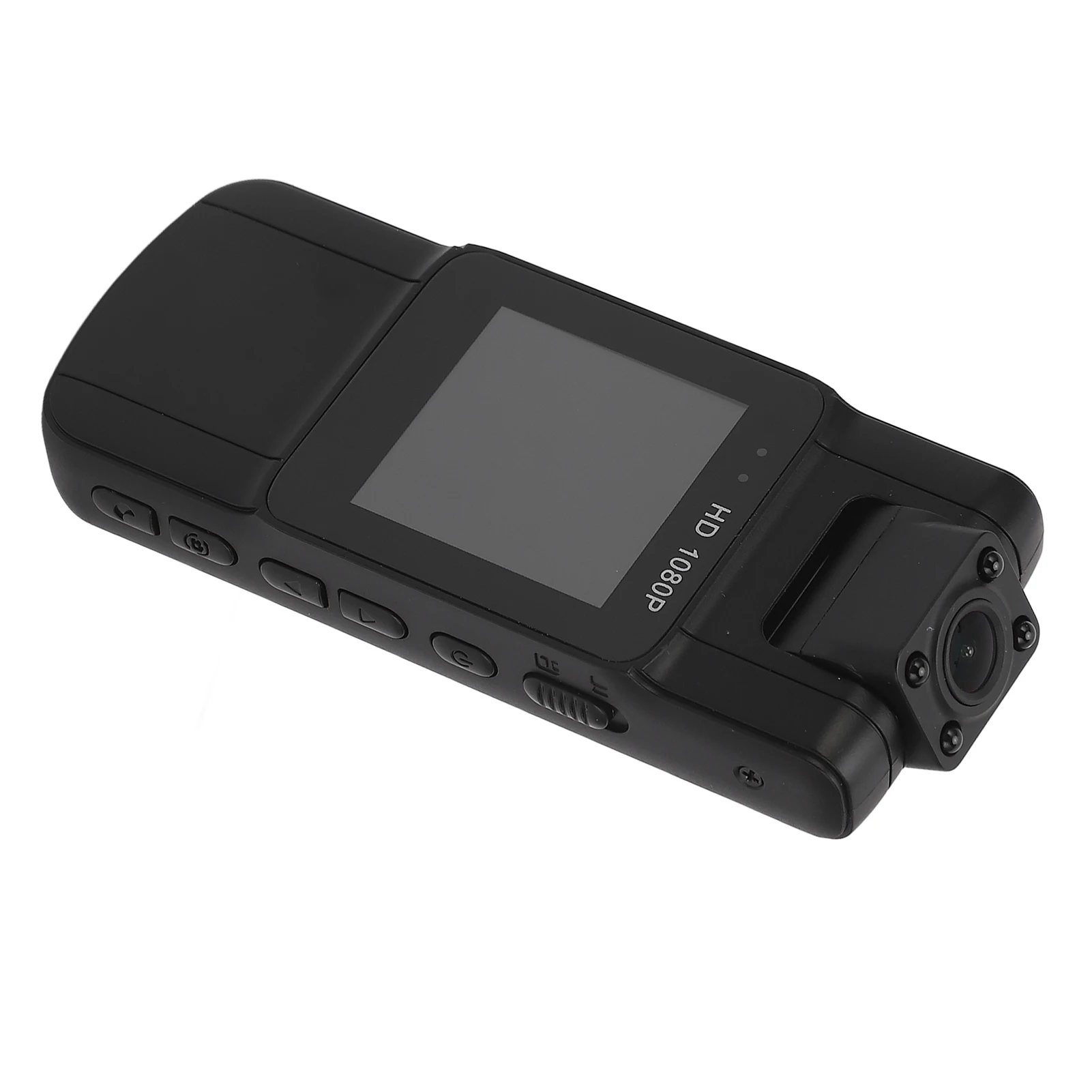 Body Camera Body Worn Camera 7 Hours Recording Magnetic Back Motion Detection 1/4 inch Screw Port 180 Degree Rotation Lens HD 4K