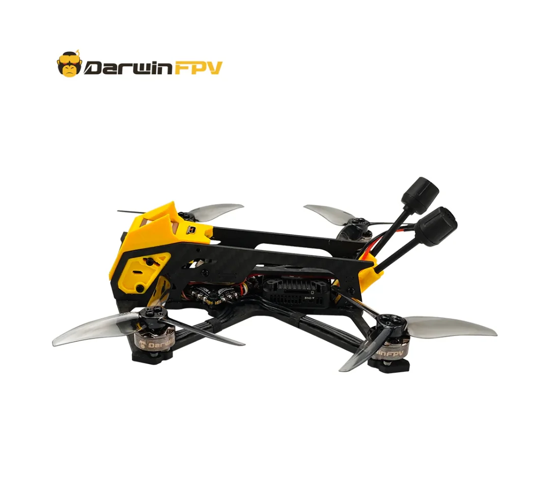 DarwinFPV BabyApe Ⅲ Pro 3.5 Inch Freestyle FPV Drone with Receiver M1018 GPS 1504-4000KV Motors thumbnail 6