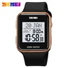 SKMEI Muslim Digital Watch For Men Women Led Light Display Watches Pilgrimage Time Reminder Direction Function Wristwatch 1