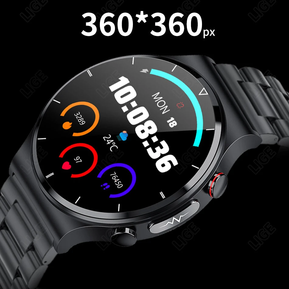 LS 2022 Ʈ ġ  360*360 HD ü ġ ũ ƮϽ ƮĿ Ʈ ġ  ECG + PPG ɹڼ  