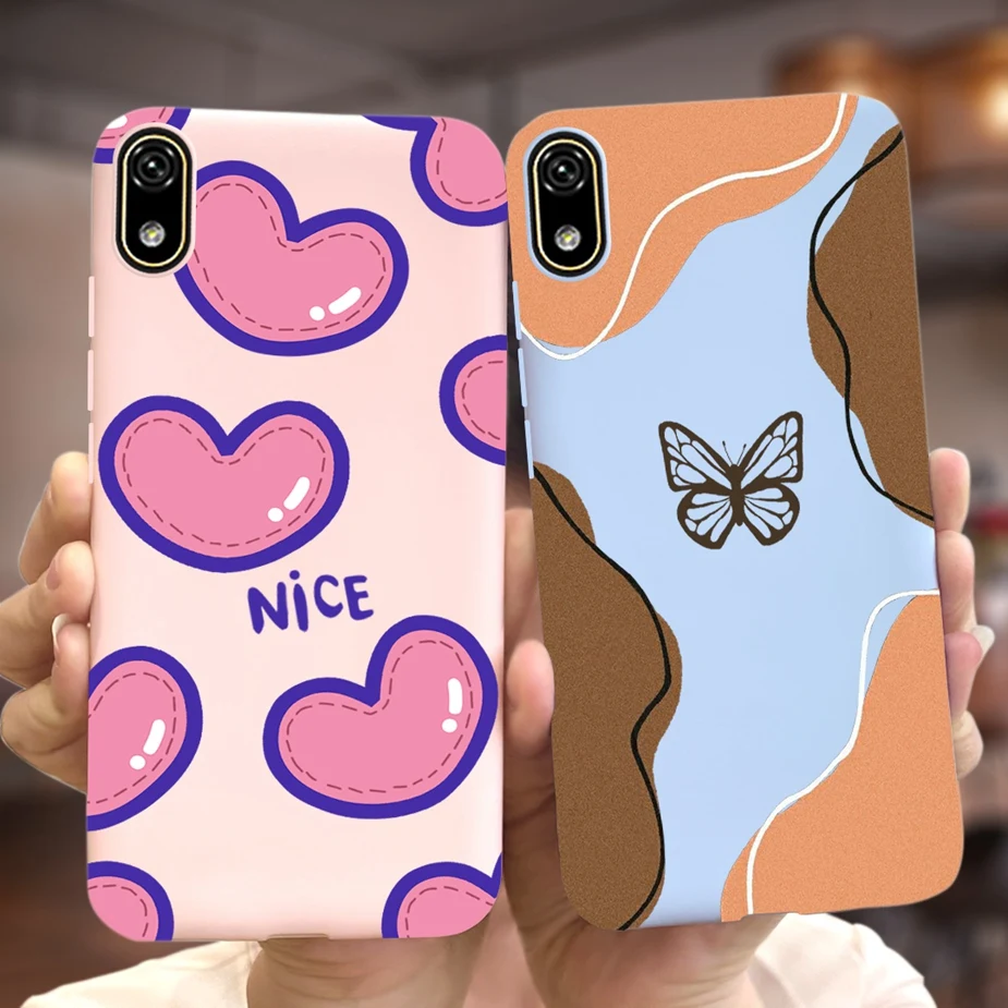 Stylish Painted Silicone Soft TPU Phone Case - Protective Back Cover Bumper