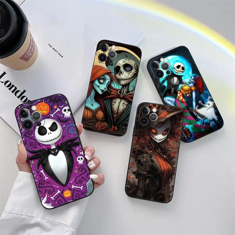 Skellington-Themed Protective Case