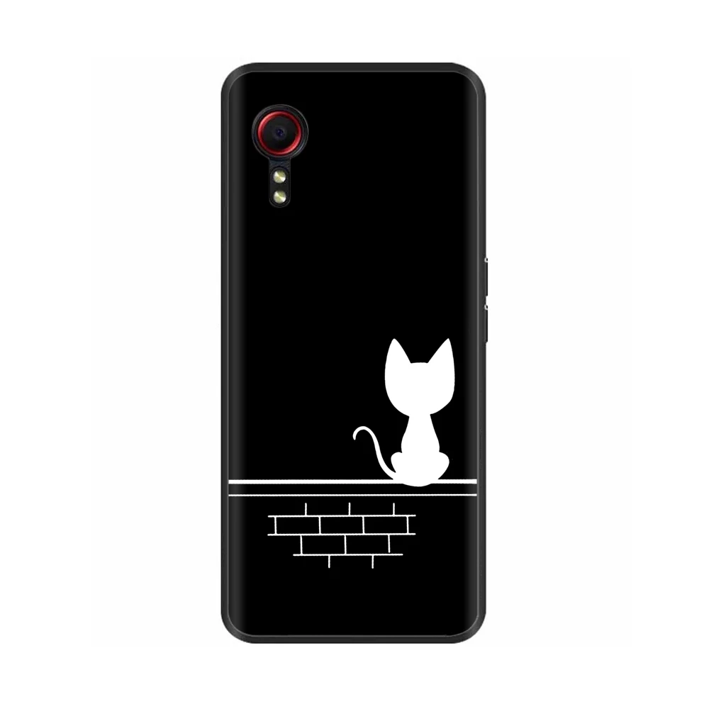 Soft Black Silicone Bumper Phone Case