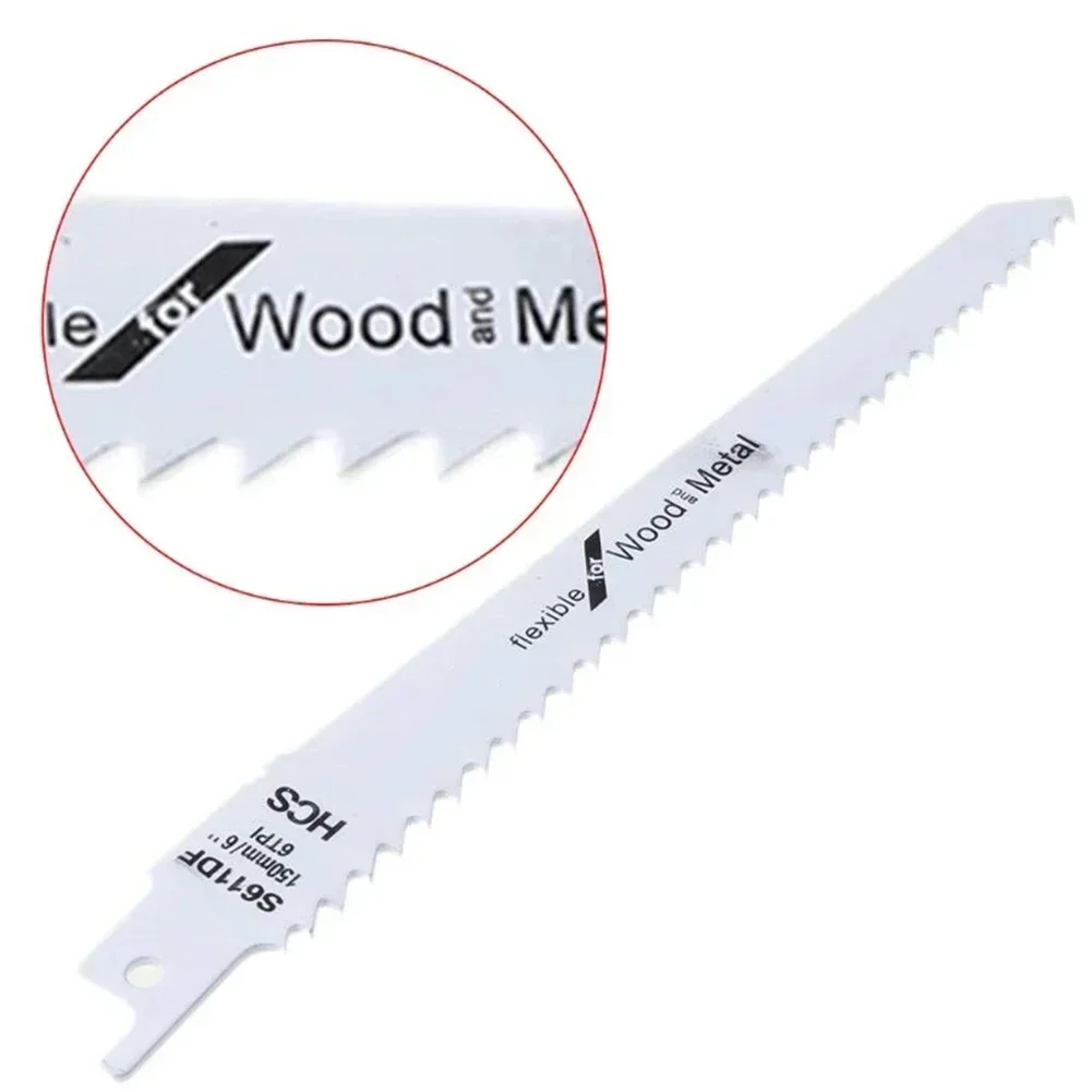 1pc S611DF Reciprocating Saw Blades Cutter Set Multi Saw Blade For Metal Wood PVC Tube Plastic Cutting Power Tools Accessories