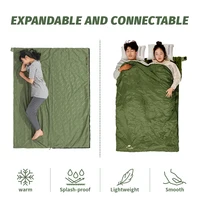 Sac de couchage Naturehike ultraléger LW180, sac de couchage en coton imperméable, sac de couchage pour la randonnée estivale, le camping 3