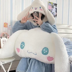 130cm sanrio Cinnamoroll Cushion Doll Plush Toy large size Dog kawaii Sleeping plushies soft stuffed Pillow Home Decor Girl Gift