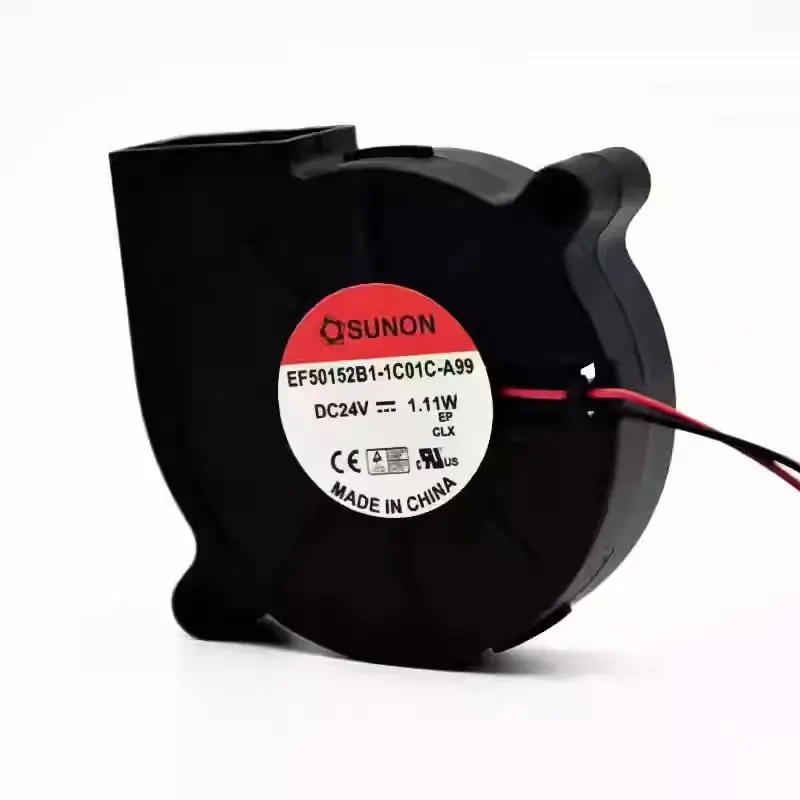 Sunon 3D 프린터 블로워 팬 5015 DC 24V 0.41A 이중 볼 베어링 팬 원심 DC 냉각 터보 팬 EF50152B1-1C01C-A99