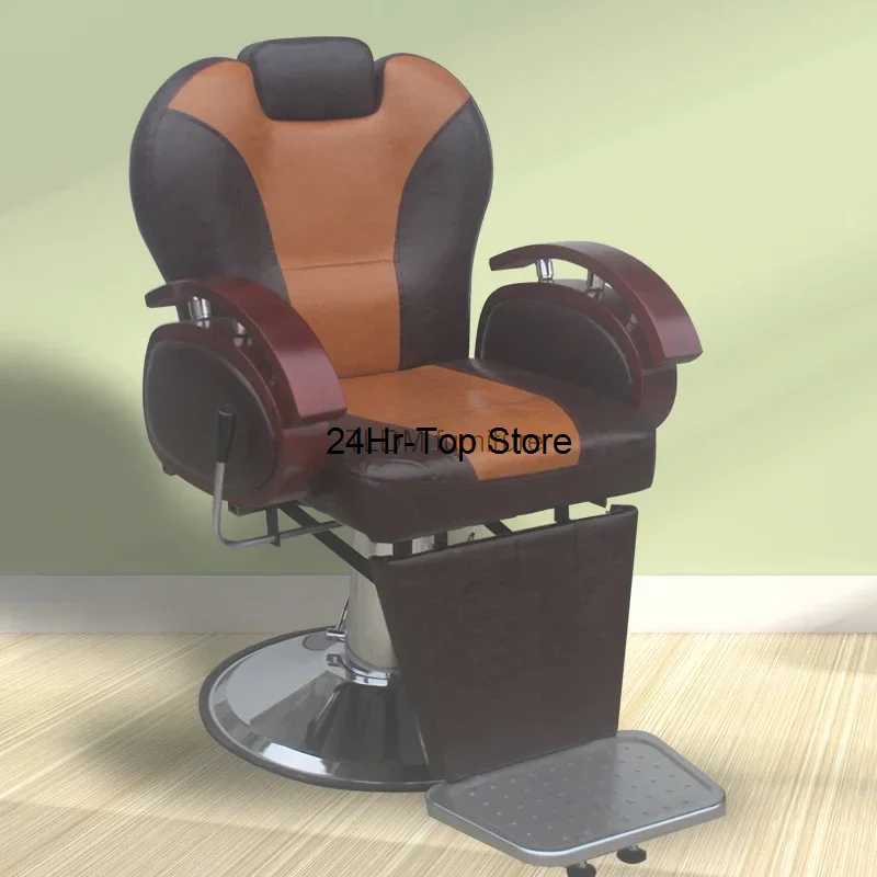 

Salon Beauty Swivel Barber Chair Makeup Cosmetic Recliner Styling Luxury Chair Adjustable Silla De Barbero Barber Accesories