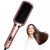 Electric Hair Straightening Brush Hot Comb Hair Straightener Professional Women's Hair Heating Comb for Culry Styling Appliances 1