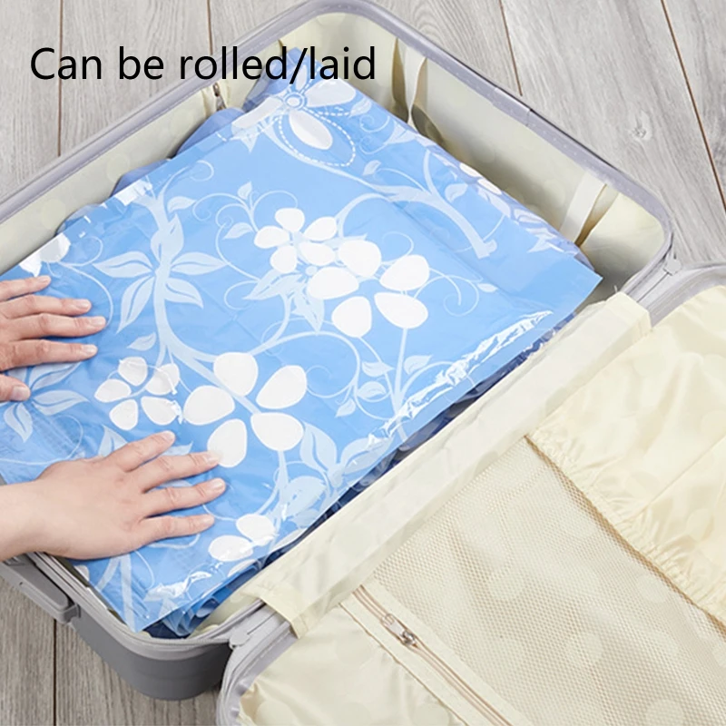 Roll-Up Compression Vacuum Storage Bags Foldable Travel Space Saver Bags  Plastic Compressed Home Clothes Storage Bags 50*70cm - Price history &  Review, AliExpress Seller - Global Top Kitchen Store