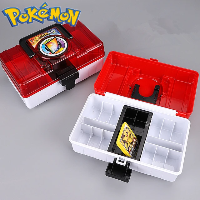 Boîte à cartes Pokémon en plastique coloré de grande capacité, jouets pour  enfants, série Aise, rangement de jeu umont, cadeau d'anniversaire Kawaii -  AliExpress