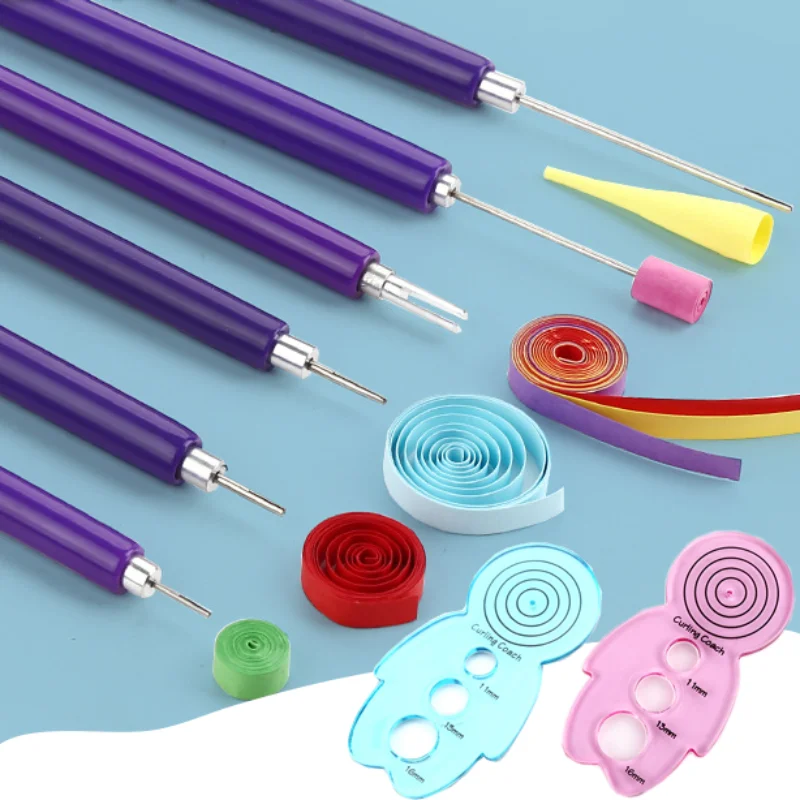 1/6Pcs Quilling Paper Pen Scrapbooking Rolling Manual Craft DIY Origami