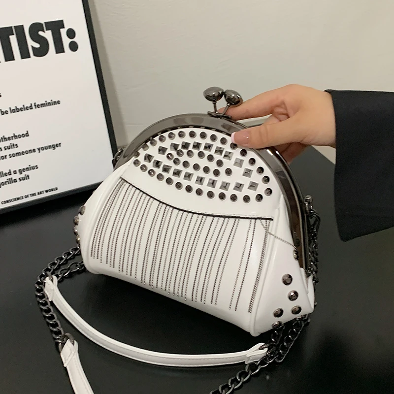Niet Crossbody Luxus Tasche Kleine Hobo Handtaschen Clips Telefon Geldbörse Mode Quaste Frauen Tasche Kupplung Brieftasche Dame Kette Schulter Tasche – Detail 23