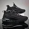 Flyweave Running Shoes New Shock-absorbing Air Cushion Sports Shoes Korean Style Height-increasing Fashionable Casual Shoes 2