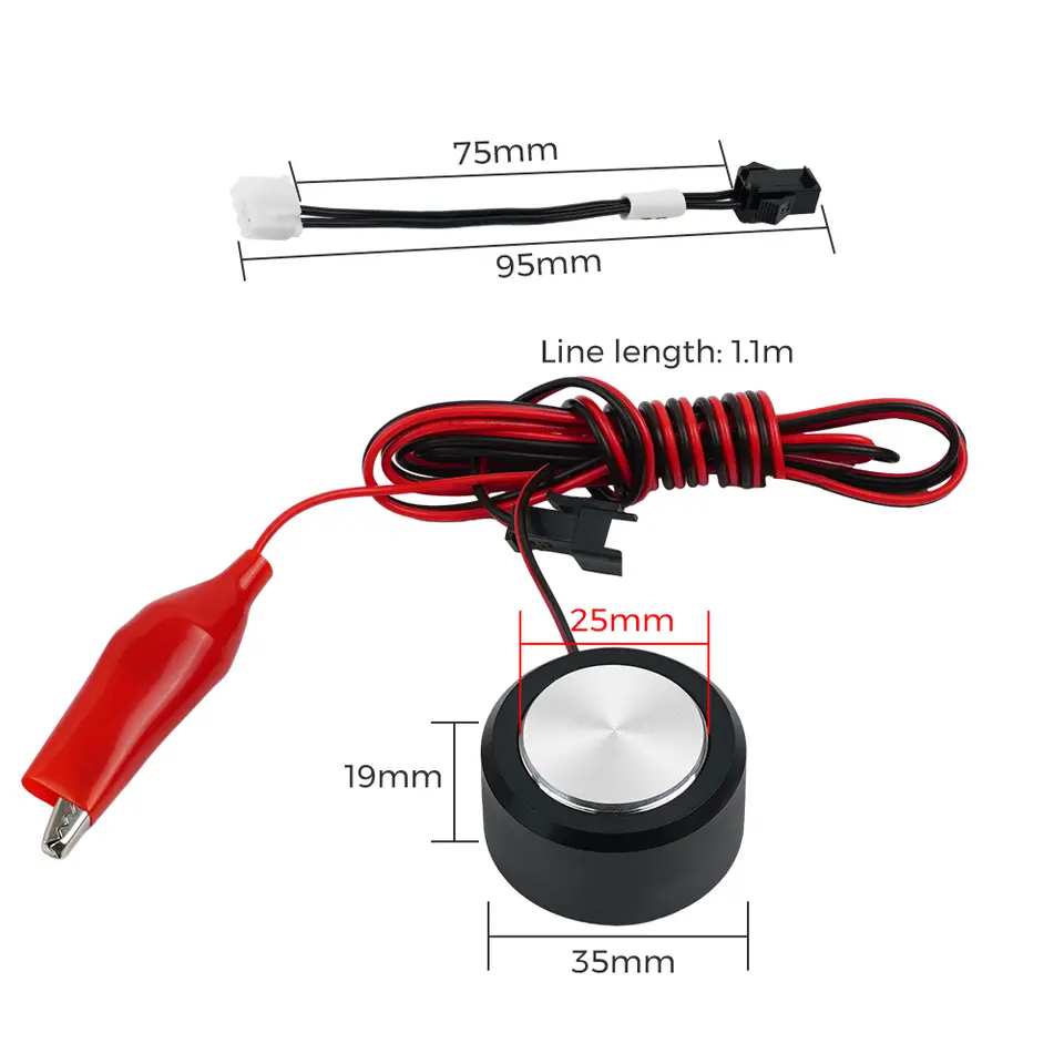 CNC Z-Axis Tool Setting Touch Plate Probe for TTC450 Mach3 GRBL 3018 Router Milling Engraving Machine Zero Check Block Sensor image 6