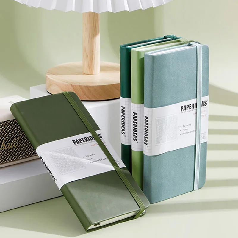 

Карманный блокнот для работы недели путешествий, твердая бумага, ежедневная Обложка, толстый точечный/в линейку/квадратный/без номера, 158 г/м2, страниц для журнала