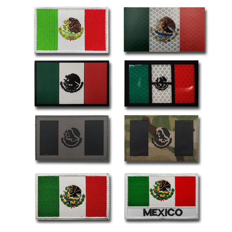 Reflective Embroidery Patch, Mexican Embroidered Patches