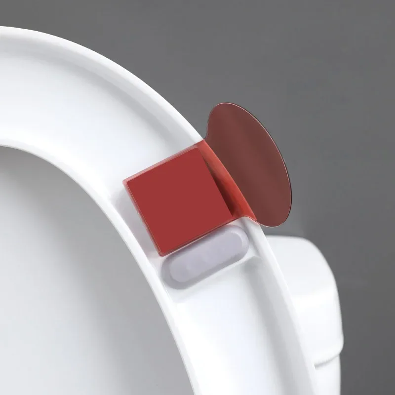 Portable Nordic Transparent Toilet Seat Lifter Toilet Lifting Device Avoid Touching Lid Handle WC Accessories 1pcs toilet seat accessories