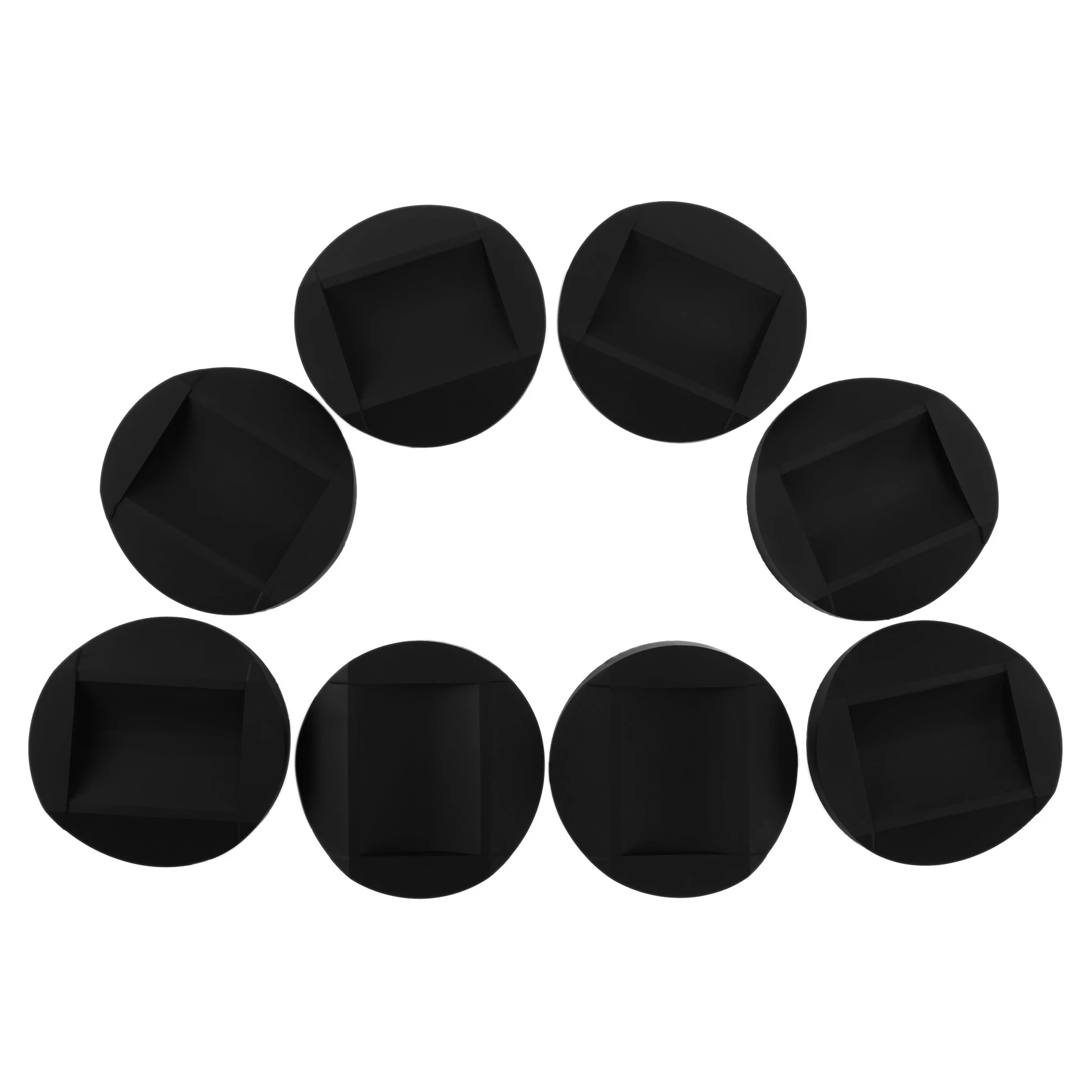 Furniture Cups-Bed Stopper Rubber Furniture Coasters Cups for All Floors & Wheels of Furniture Sofas Beds Chairs