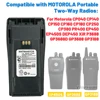 NNTN4497CR 2600mAh Li-ion Battery For Motorola CP200 PR400 EP450 DEP450 CP140 CP160 CP180 CP250 GP3688 GP3188 Radio HighCapacity 4