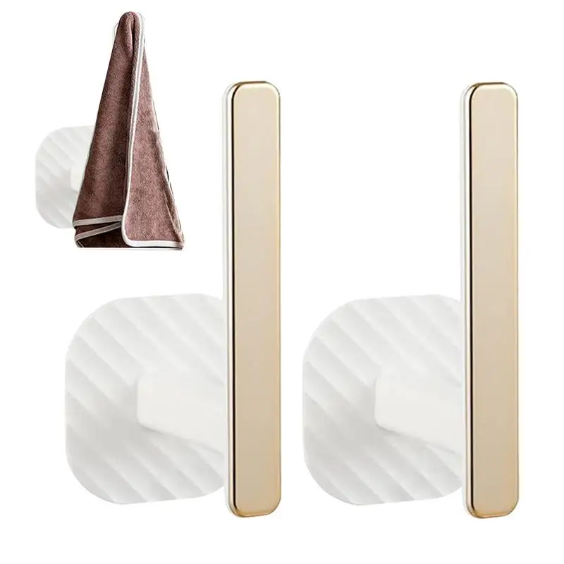 

Wall Hook Matte Black Clothes Hooks Bathroom Towel Hook Coat Rack L-Shaped Adhesive Curtains Hooks Outdoor Kitchen Home Bathroom
