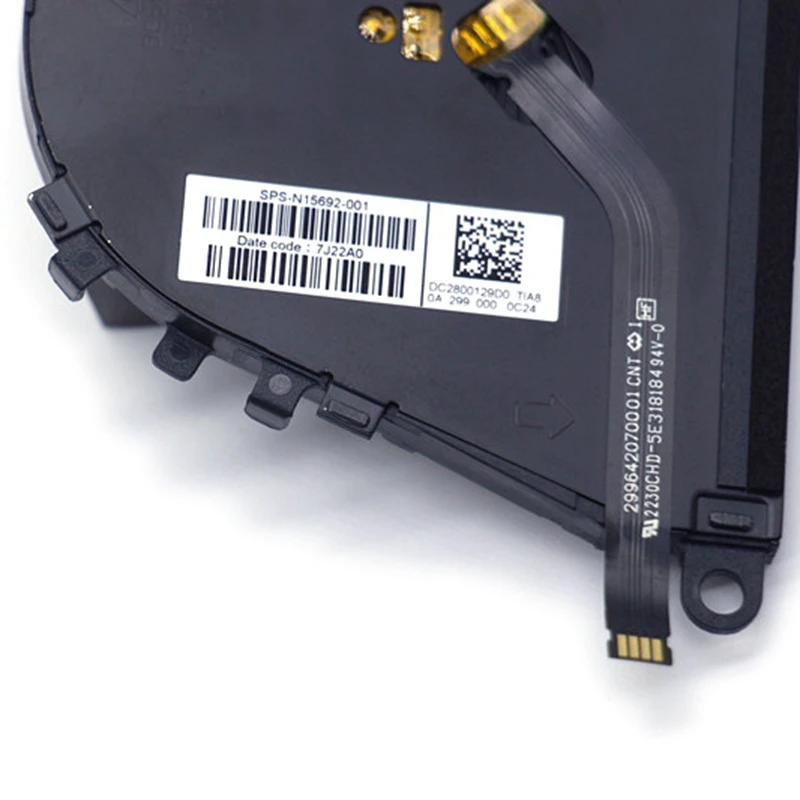 Ventilador de Refrigeração Original Novo da Cpu do Portátil para hp Envy X360 13-bf 13-bf0011tu 13-bf0013dx 13-bf0003fn Bf0048tu Tpn-c161 N15692001 2023 - Imagem 3