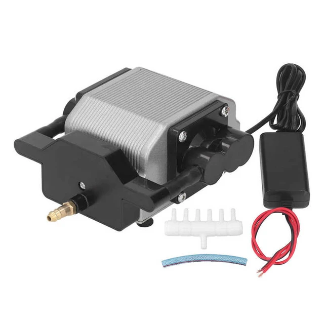 Longer Air Assist Pump Kit 30L/Min Air Flow For CNC Laser Engraver Cutter  16W