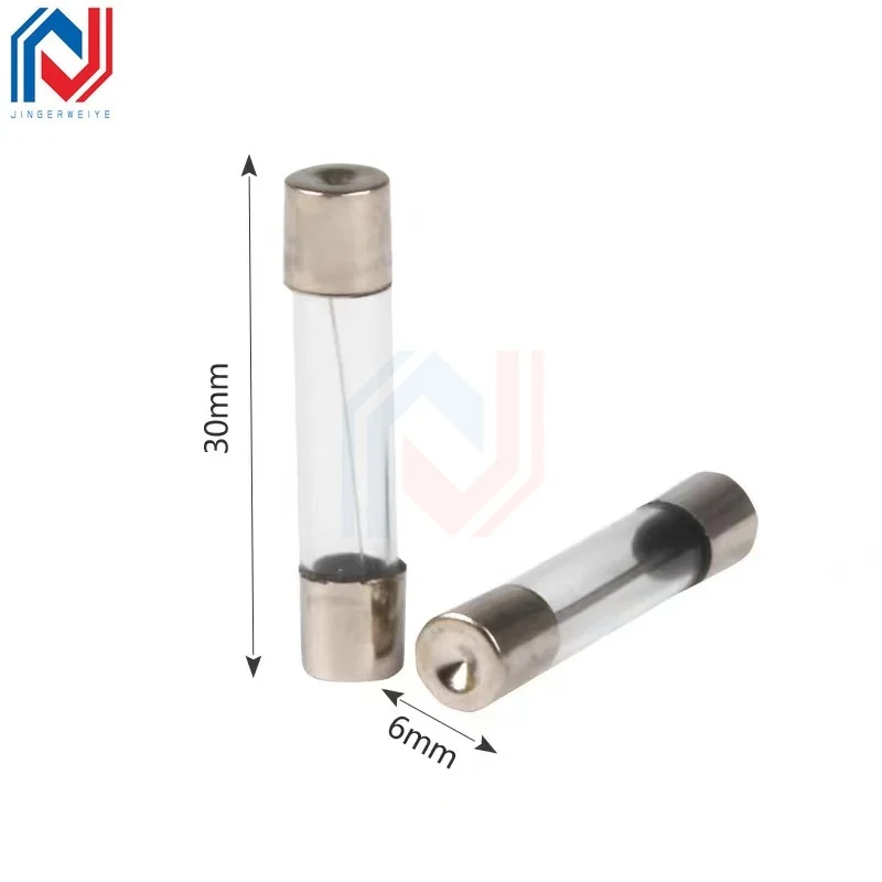 20pcs/lot One Sell 5*20mm 6*30mm Fast Blow Glass Tube Fuses 5x20 6x30 mm 250V 0.5 1 2 3 4 5 6 8 10 15 20 25 30 A AMP Fuse